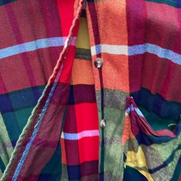 American Eagle Plaid Button Up - Picture 5 of 8